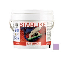 Затирка эпоксидная Litochrom Starlike C.380 Lilla / Сиреневый 2,5 кг., Litokol