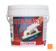 Затирка эпоксидная Litochrom Starlike C.460 Arancio / Оранжевый 5 кг., Litokol