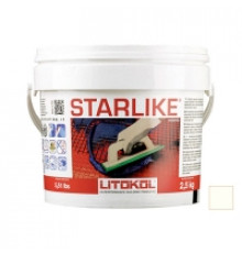 Затирка эпоксидная Litochrom Starlike C.470 Bianco Assoluto / Абсолютно Белый 2,5кг., Litokol