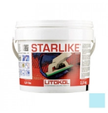 Затирка эпоксидная Litochrom Starlike C.530 Azzurro Pastello / Голубой пастельный 2,5 кг., Litokol