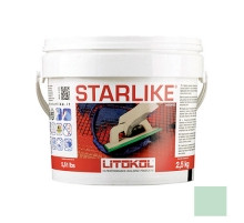 Затирка эпоксидная Litochrom Starlike C.540 Verde Salvia/ Зелёный шалфей 2,5 кг., Litokol