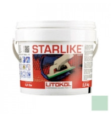 Затирка эпоксидная Litochrom Starlike C.540 Verde Salvia/ Зелёный шалфей 2,5 кг., Litokol