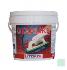 Затирка эпоксидная Litochrom Starlike C.540 Verde Salvia/ Зелёный шалфей 5 кг., Litokol