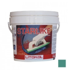 Затирка эпоксидная Litochrom Starlike C.550 Verde Pino / Зелёная сосна 5 кг., Litokol