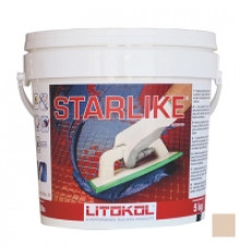 Затирка эпоксидная Litokol Litochrom Starlike C.290 Travertino / Бежевый 5 кг.