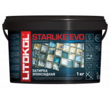 Затирка эпоксидная Litokol Starlike EVO BIANCO TITANO S.105 титан 1 кг.
