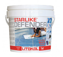 Затирка эпоксидная Starlike Defender MOKA C.420 мокко 1 кг. Litokol