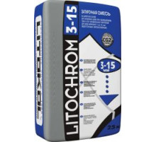 Затирка LITOCHROM 3-15 C.30 жемчужно-серый 25 кг., Litokol