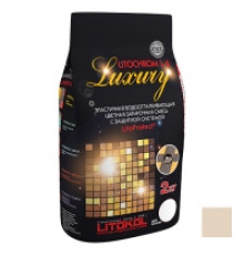 Затирка LITOKOL LITOCHROM LUXURY 1-6 / ЛИТОКОЛ ЛИТОХРОМ ЛАКШЕРИ 1-6 C.60 бежевый/багама 2 кг.
