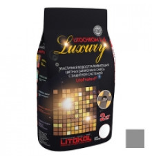 Затирочная смесь LITOKOL LITOCHROM LUXURY 1-6 / ЛИТОКОЛ ЛИТОХРОМ ЛАКШЕРИ 1-6 C.10 серая 2 кг