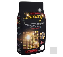 Затирочная смесь LITOKOL LITOCHROM LUXURY 1-6 / ЛИТОКОЛ ЛИТОХРОМ ЛАКШЕРИ 1-6 C.20 светло-серая 2 кг.
