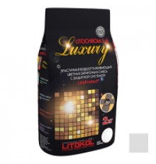 Затирочная смесь LITOKOL LITOCHROM LUXURY 1-6 / ЛИТОКОЛ ЛИТОХРОМ ЛАКШЕРИ 1-6 C.20 светло-серая 2 кг.