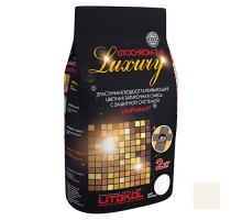 Затирочная смесь LITOKOL LITOCHROM LUXURY 1-6 / ЛИТОКОЛ ЛИТОХРОМ ЛАКШЕРИ 1-6 C.50 светло-бежевый/жасмин, 2 кг.