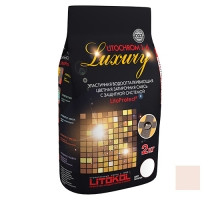 Затирочная смесь LITOKOL LITOCHROM LUXURY 1-6 / ЛИТОКОЛ ЛИТОХРОМ ЛАКШЕРИ 1-6 C.70 светло-розовый 2 кг.