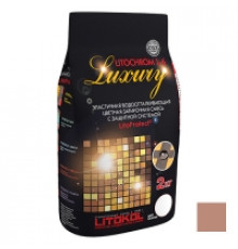 Затирочная смесь LITOKOL LITOCHROM LUXURY 1-6 / ЛИТОКОЛ ЛИТОХРОМ ЛАКШЕРИ 1-6 C.90 красно-коричневый/терракота 2 кг.
