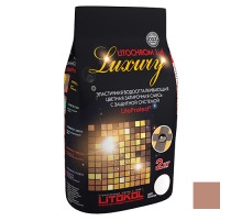 Затирочная смесь LITOKOL LITOCHROM LUXURY 1-6 / ЛИТОКОЛ ЛИТОХРОМ ЛАКШЕРИ 1-6 C.90 красно-коричневый/терракота 2 кг.