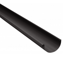 Желоб полукруглый Grand Line 125/90 мм. 3000 мм. Matte PU RR 32 Темно-коричневый