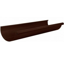 Желоб водосточный AQUASYSTEM 3 м. сталь 90/125 RAL 8017