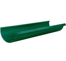 Желоб водосточный Aquasystem Pural 150/100 RAL 6005 Зеленый мох 3000 мм.