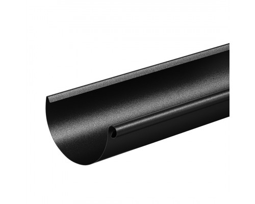Желоб водосточный Aquasystem Pural Matt 150/100 RR 33 Чёрный изумруд 3000 мм.