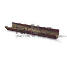 Желоб водосточный FarAcs СТАЛЬ PREMIUM 125/90 L=3м (PLU-RAL 8017 MATT)