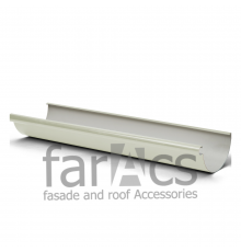 Желоб водосточный L=3м FarAcs PREMIUM ПВХ 152/100 Белый