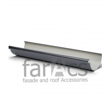 Желоб водосточный L=3м FarAcs PREMIUM ПВХ 152/100 Серый графит