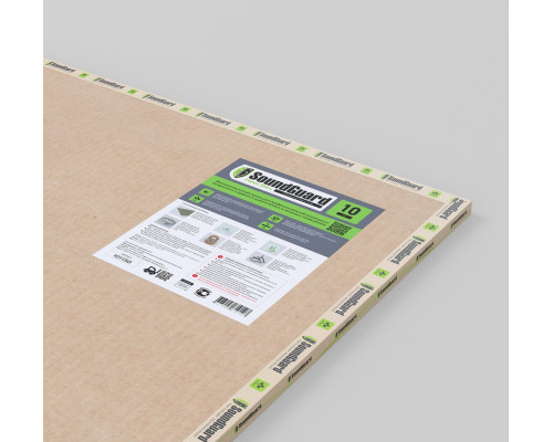 Звукоизоляционная панель SoundGuard Slim 1200 х 800 х 10 мм.