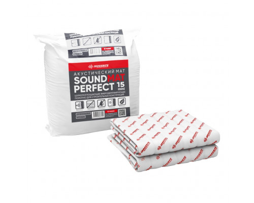 Звукоизоляционный мат Izogertz SoundMat Perfect 15 mini 1,5 х 5 м. 7,5 м2